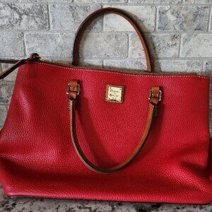 Dooney & Bourke - Pebble Grain Red Tote